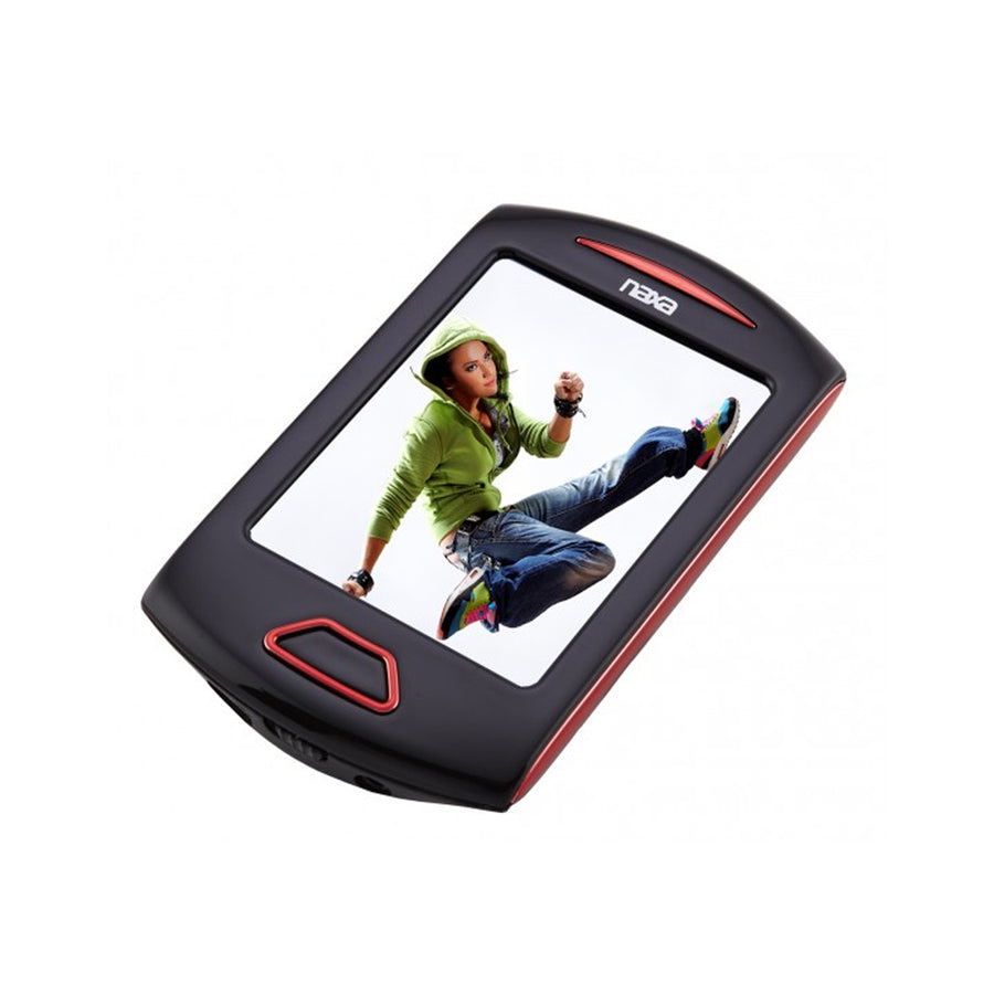 Naxa Portable Media Player W/ 2.8 Touch Screen, Built-in 4gb Flash Memory Mp3 Player-red