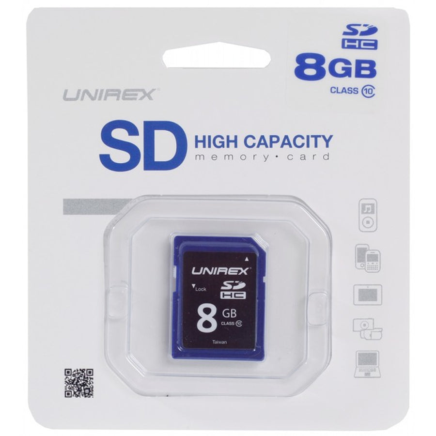 Unirex Sdhc Card 8gb Class 10 Memory Card