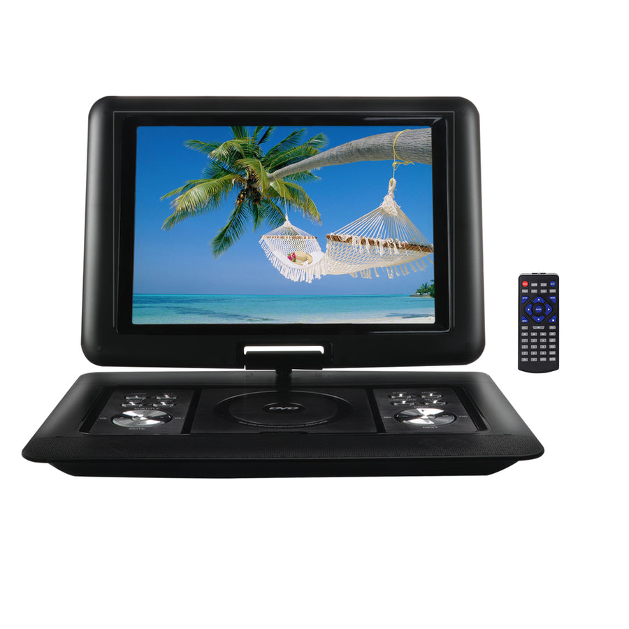 Trexonic 15.4 Inch Portable Dvd Player With Tft-lcd Screen And Usb/sd/av Inputs