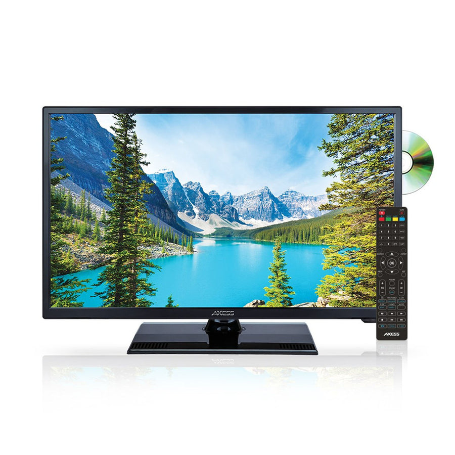 Axess 23.8 Inch High Definition Led Tv With Dvd Player