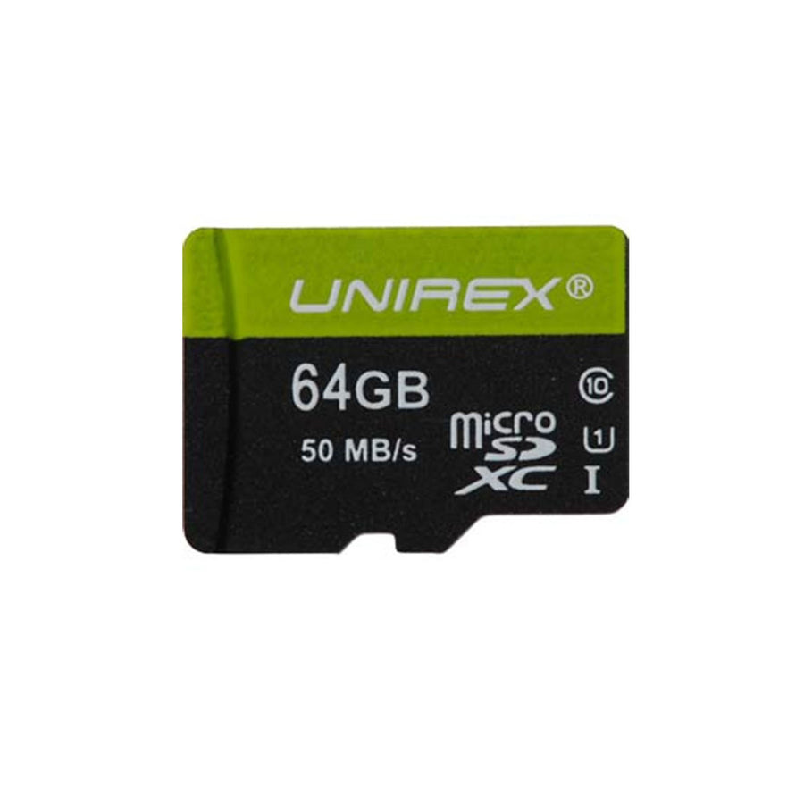 Unirex Microsdhc 64gb Class 10 (uhs-1) Memory Card