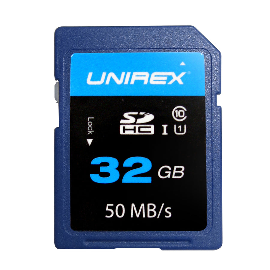 Unirex Sdhc 32gb Class 10 (uhs-1) Memory Card