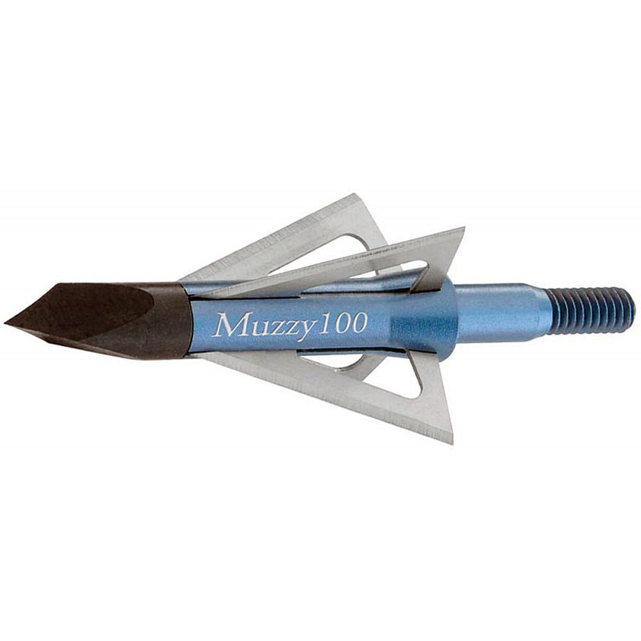 Muzzy 100gr 4 Blade Screw In   6pk