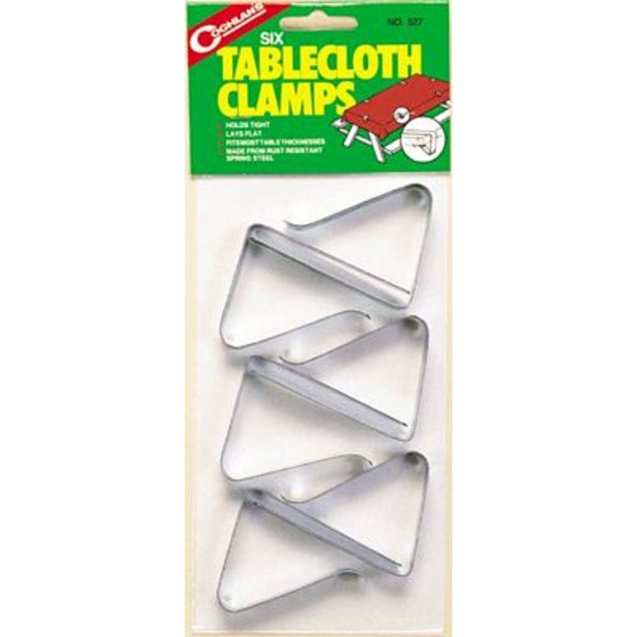 Coghlans Tablecloth Clamps - 6 Pack