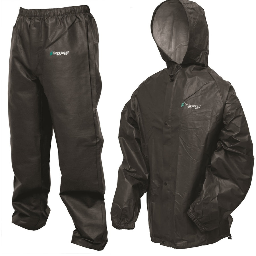 Frogg Toggs Pro Lite Rain Suit Black - X Xxl