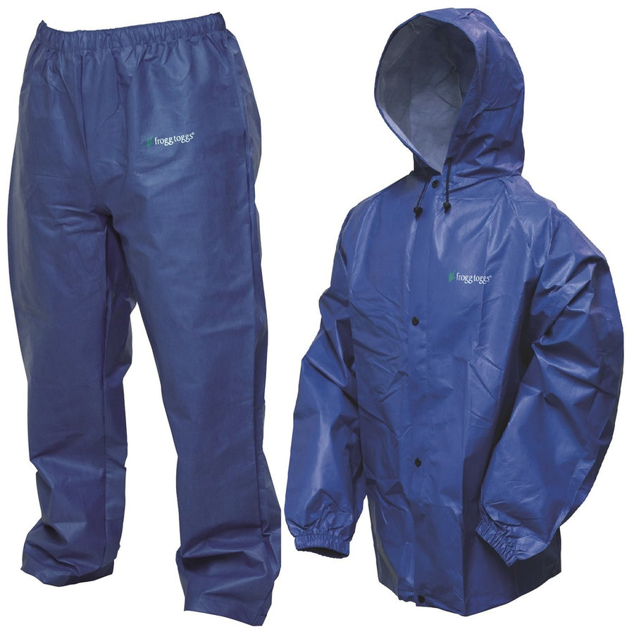 Frogg Toggs Pro Lite Rain Suit Royal Blue - M L