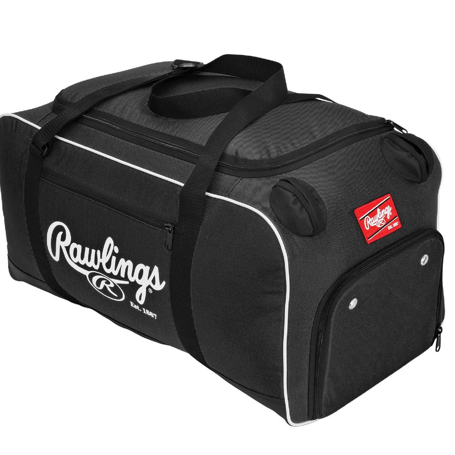 Rawlings Covert Baseball Or Softball Bat Duffel Bag-black