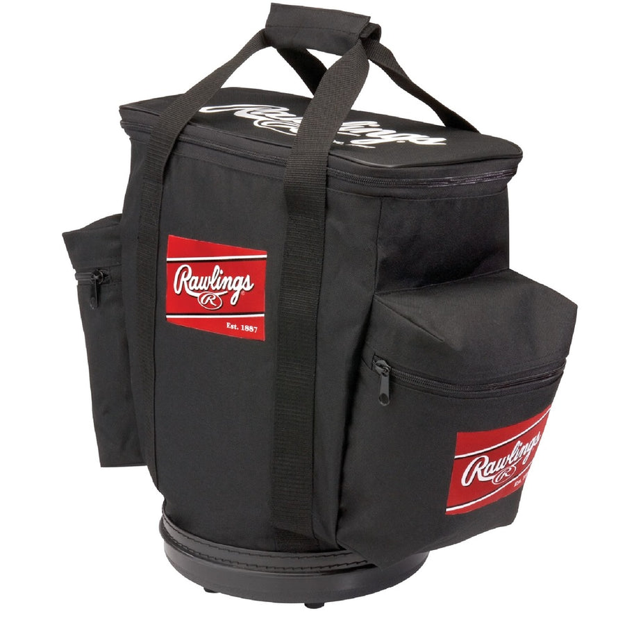 Rawlings Baseball Bucket Ball Bag-black