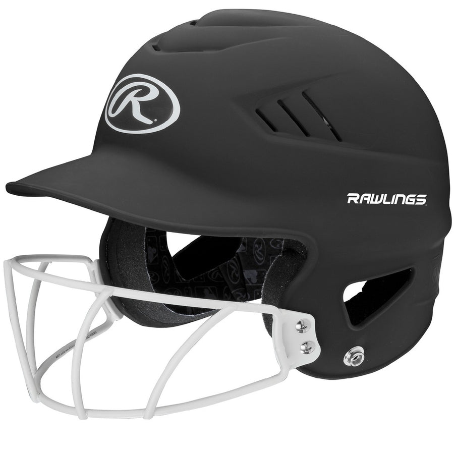 Rawlings Coolflo Highlighter Softball Helmet Face Guard-blk