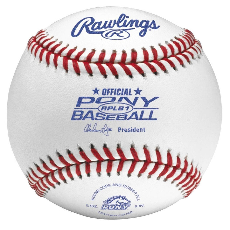 Rawlings Pony League Competition Grade Baseball-dozen