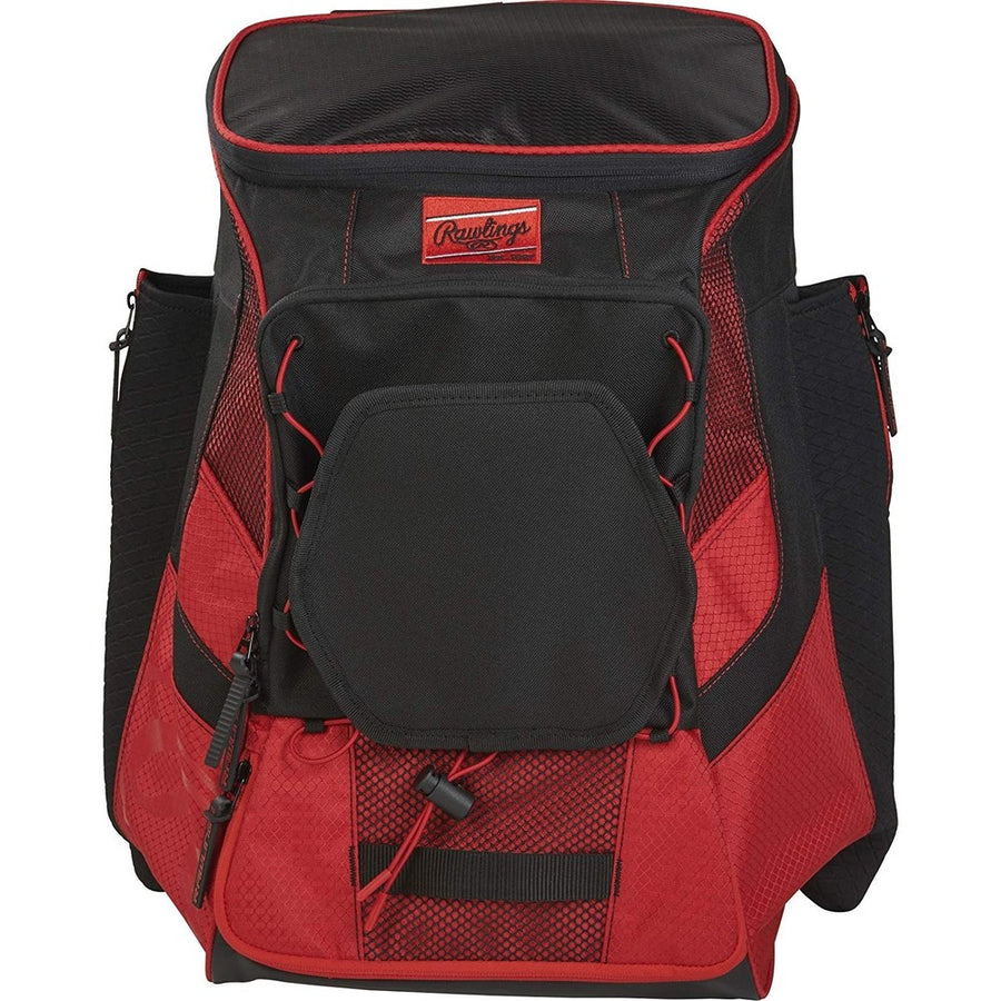 Rawlings R600 Players Baseball Backpack Scarlet