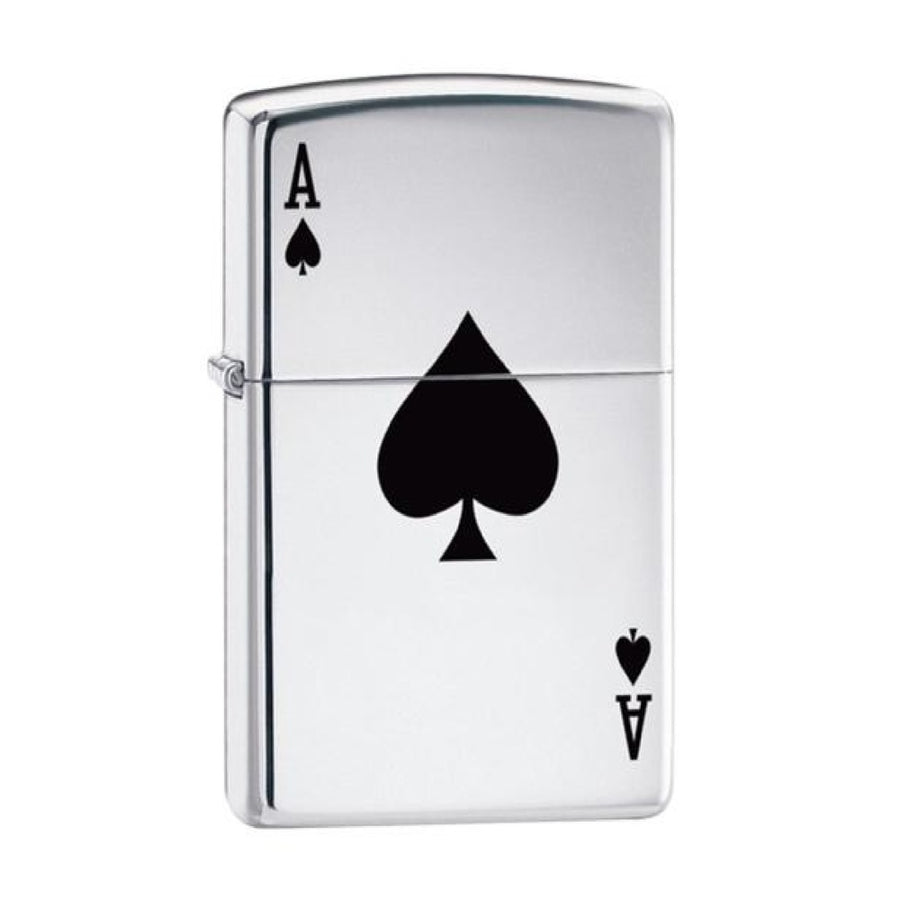 Zippo Hp Chrome Simple Spade Lighter