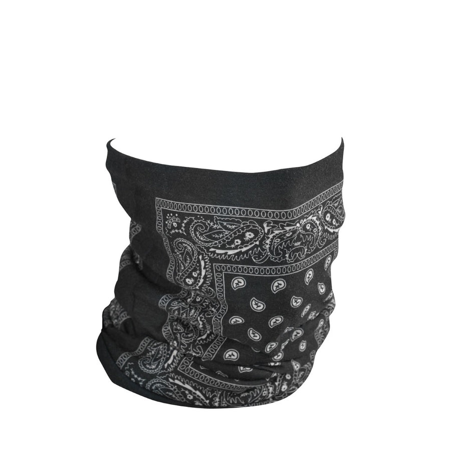 Zanheadgear Motley Tube Fleece Lined Black Paisley