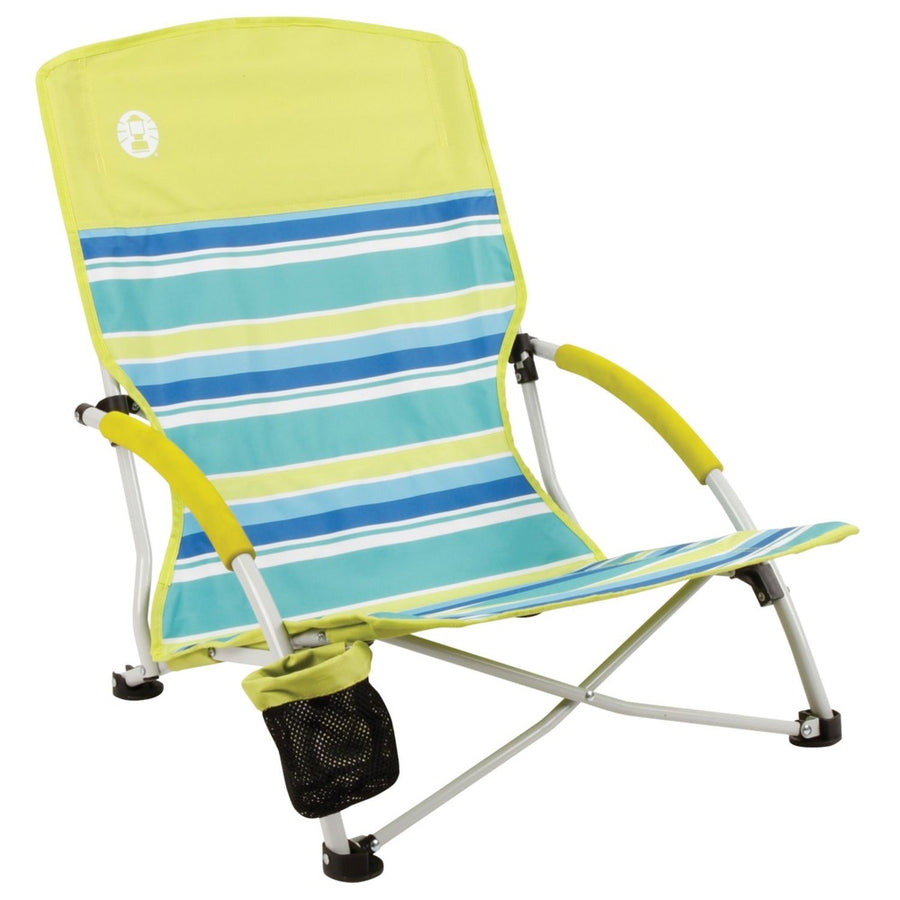 Coleman Beach Deluxe Low Sling Chair Citrus