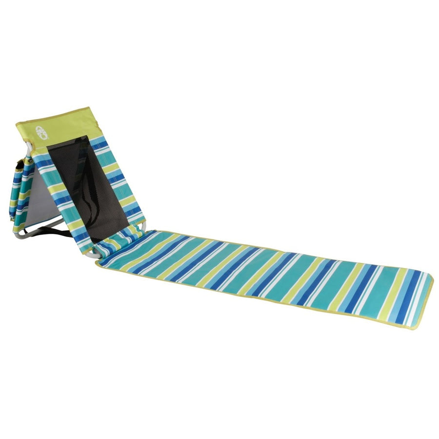 Coleman Beach Ground Mat In Citrus Stripe