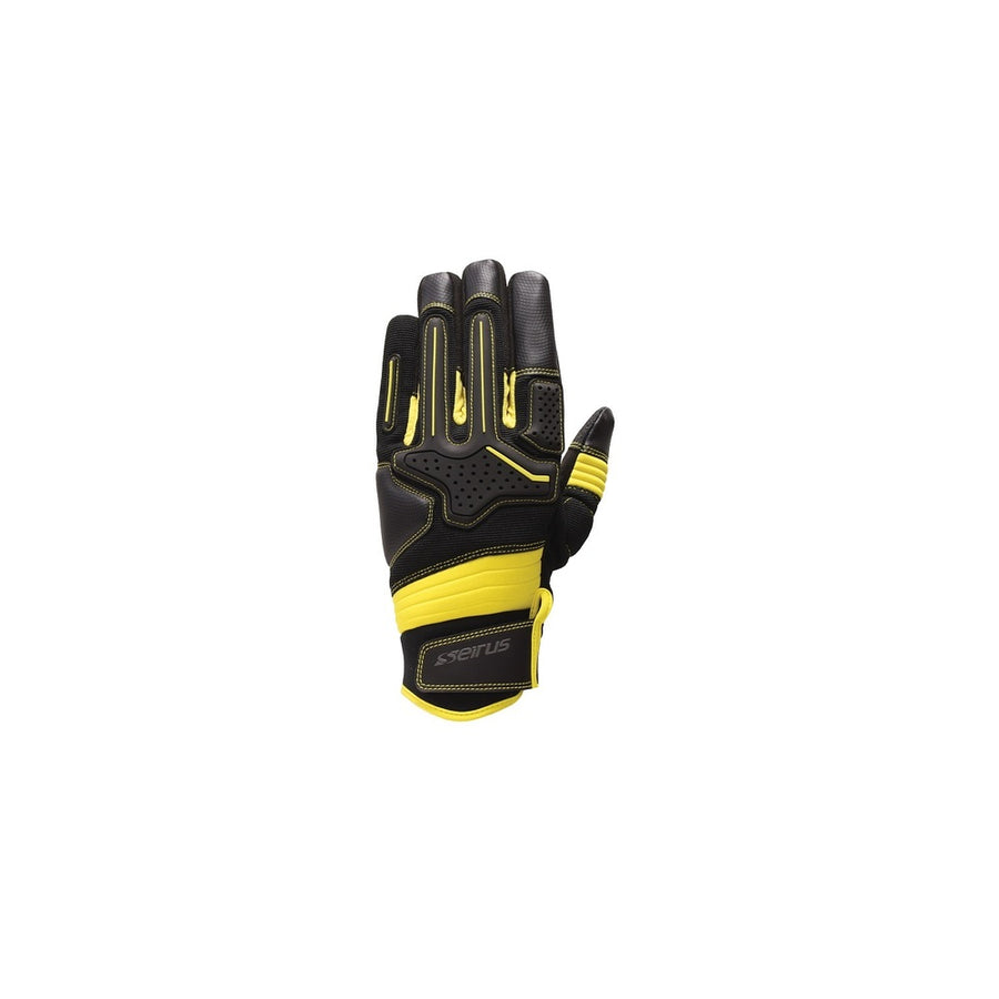 Seirus Hws Workman Dakota Glove Men Black-yellow - Medium