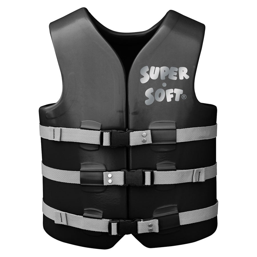 Trc Recreation Adult Super Soft Uscg Vest Small - Black