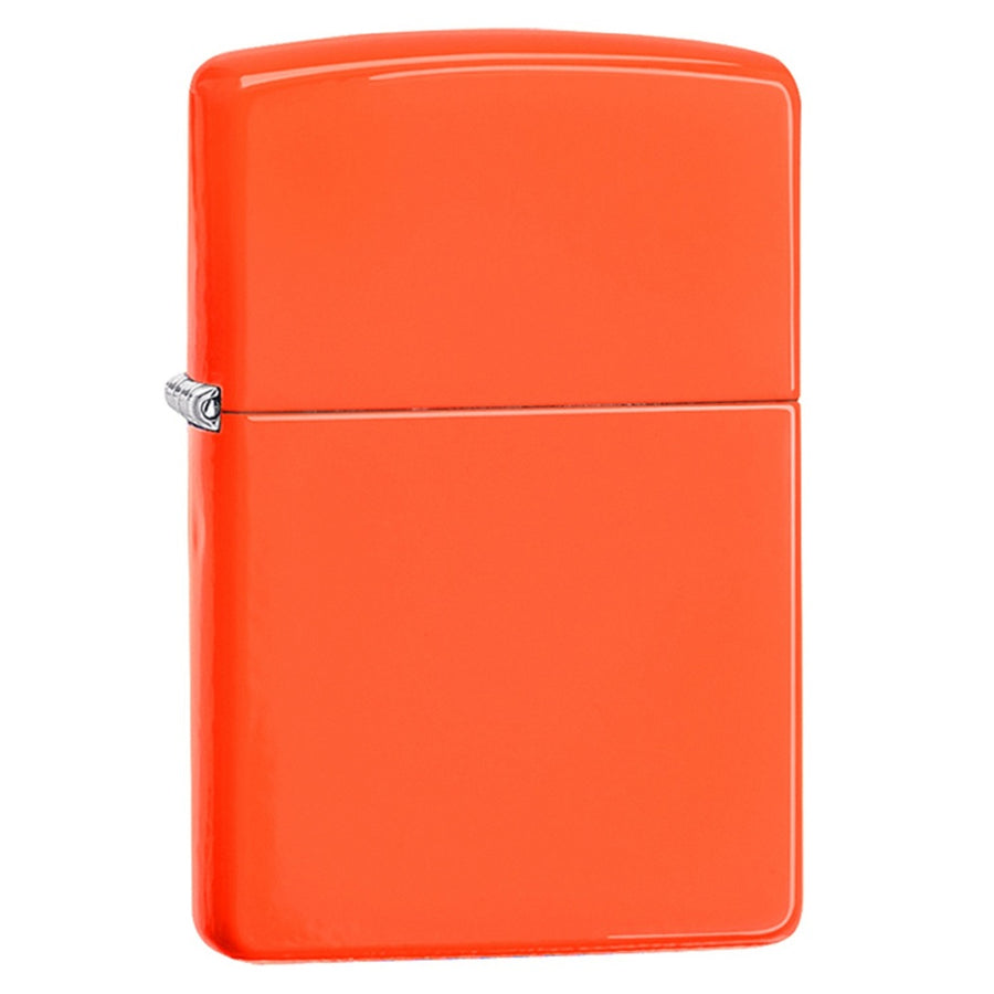 Zippo Classic Neon Orange Lighter