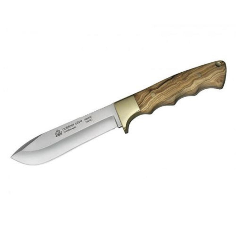 Puma Outdoor Olive Hunting Knife 4.53in Blade 9.17in Length