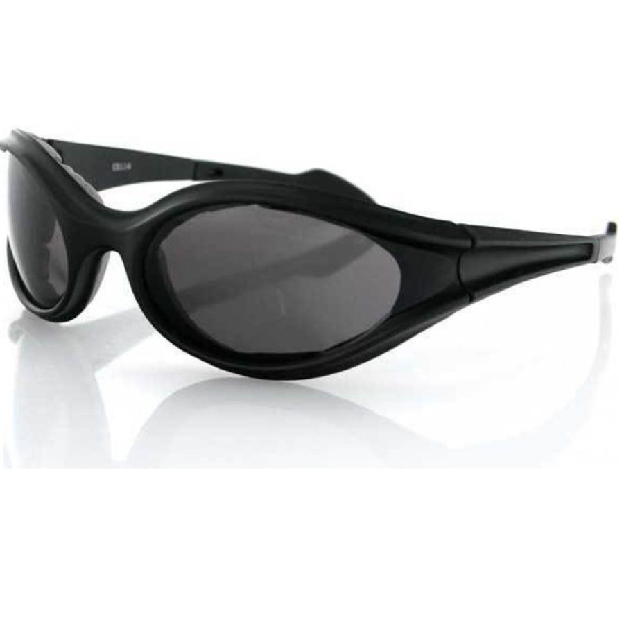 Bobster Foamerz Sunglass Black Frame Anti-fog Smoked Lens