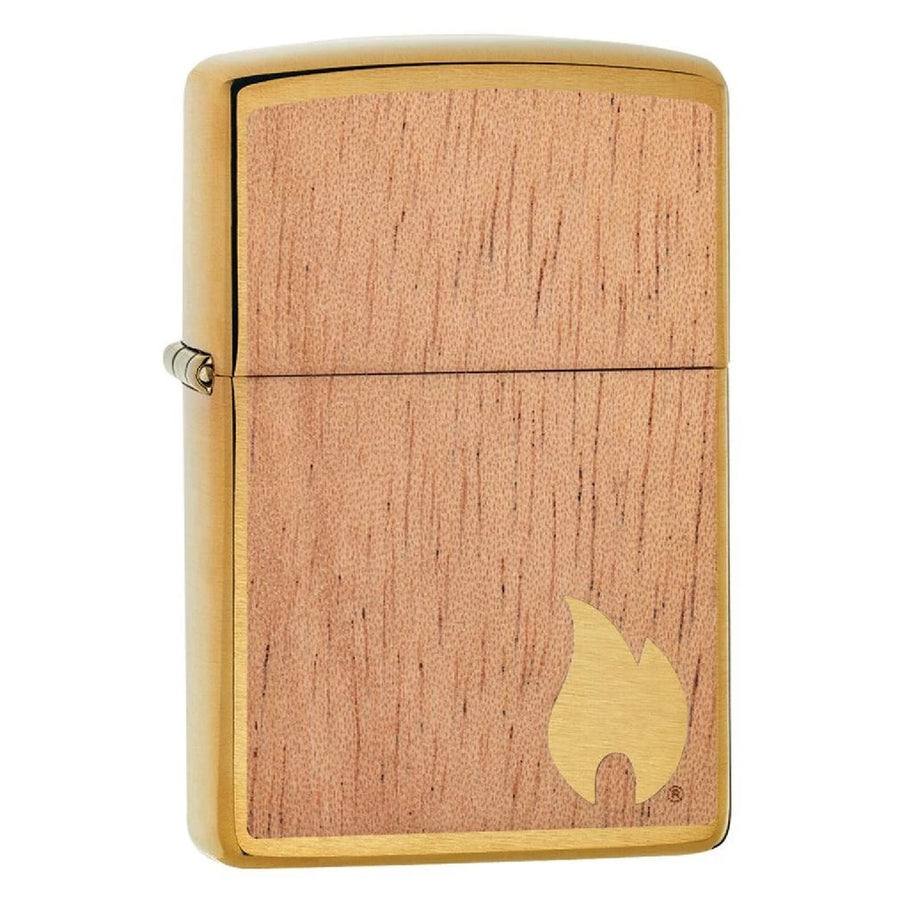 Zippo Woodchuck Mahogany Usa Flame Lighter