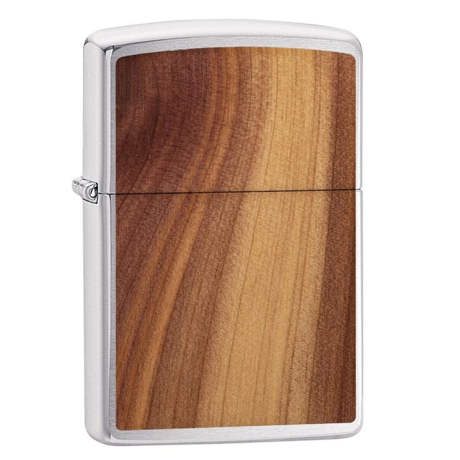 Zippo Brushed Chrome Woodchuck Cider Lighter