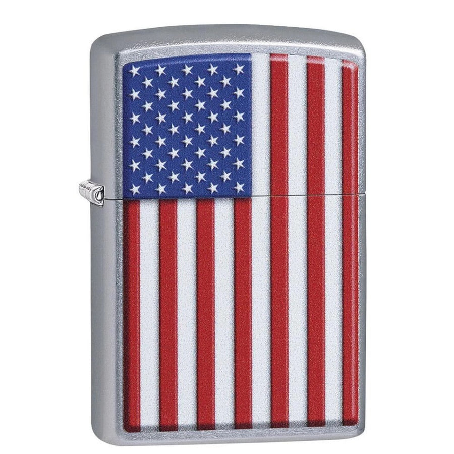 Zippo Street Chrome Patriotic Lighter