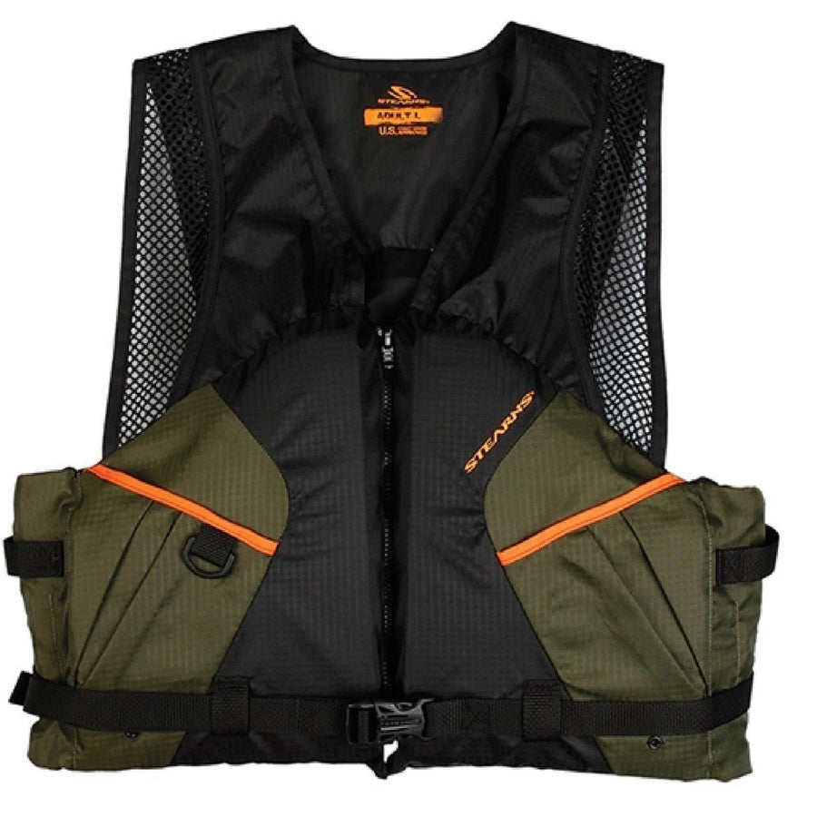 Stearns Pfd 2220 Cmft Fishing 3x Green