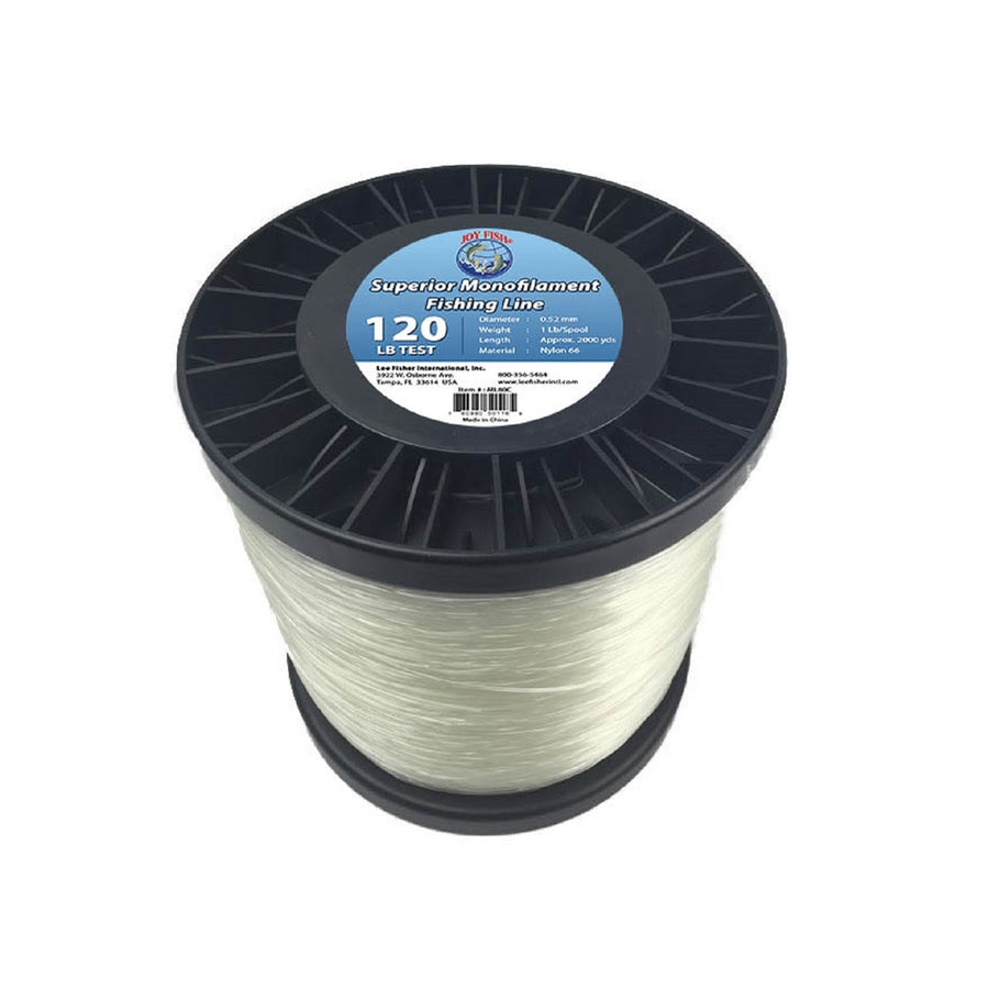 Joy Fish 5 Lb Spool Monofilament Fishing Line-120lb Clear