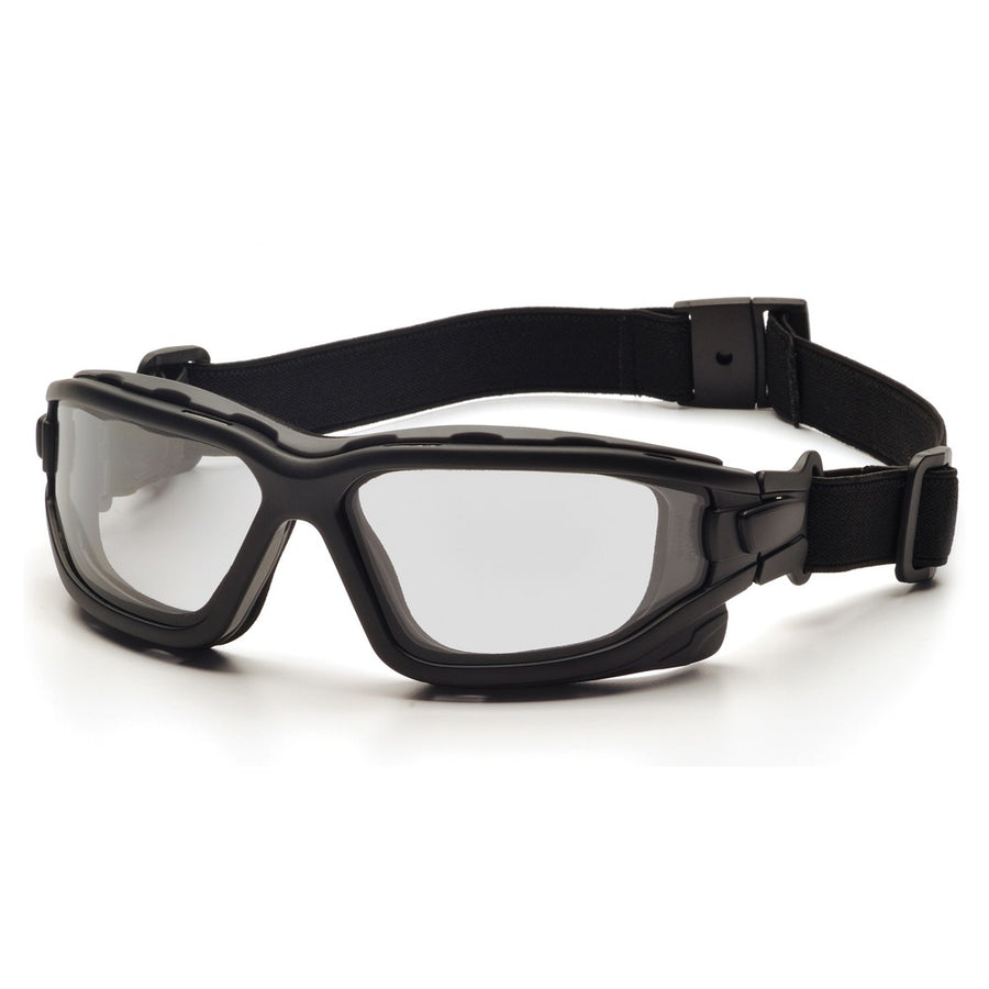 Pyramex I-force Black Frame Clear Af Lens Sealed Eyewear