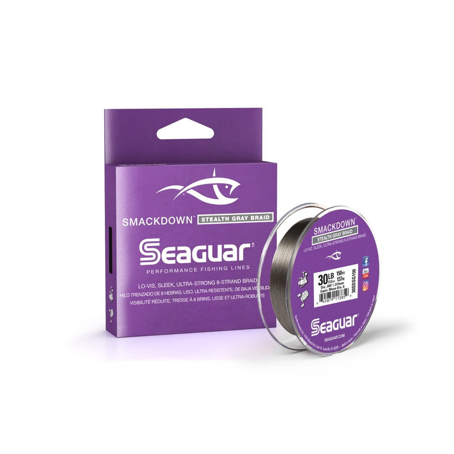 Seaguar Smackdown Stealth Gray 10sdsg150 8 Strand Braid