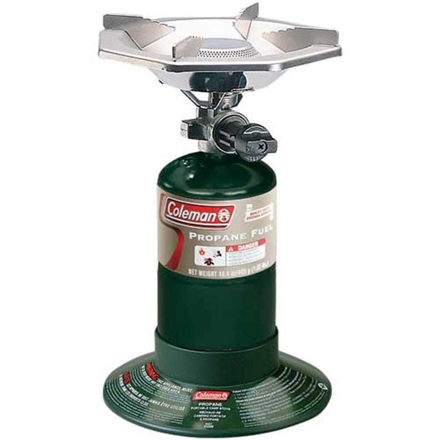 Coleman 1 Burner Bottle Top Stove Green