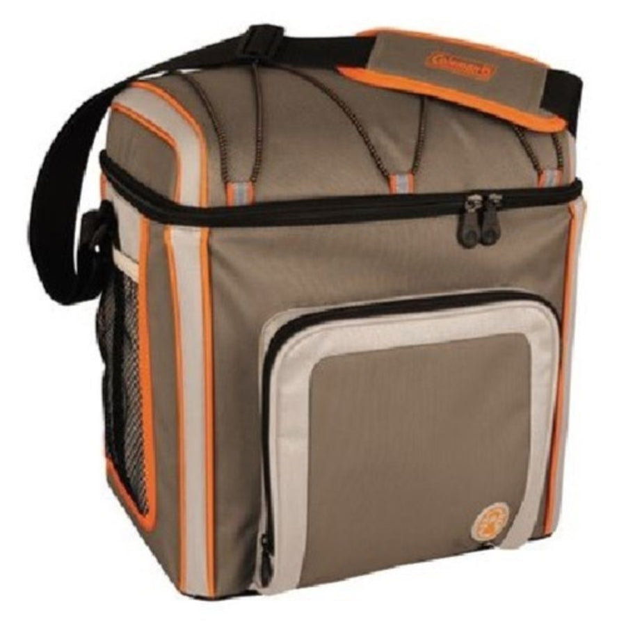 Coleman 16 Can Soft Cooler Outdoor With Liner Tan 3000002169