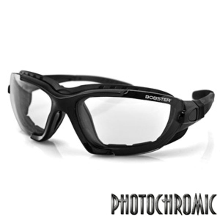 Bobster Renegade Conv Sunglass Blk Frame Photoc Lens