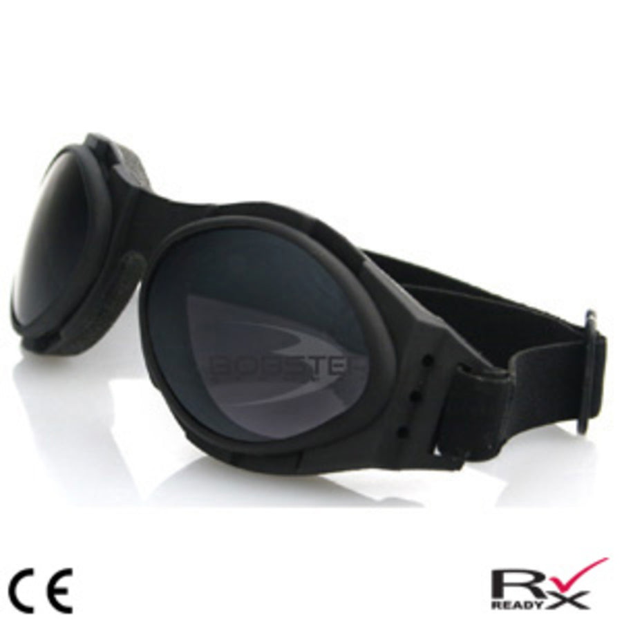 Bobster Bugeye 2 Interchange Goggle Black Frame 3 Lenses