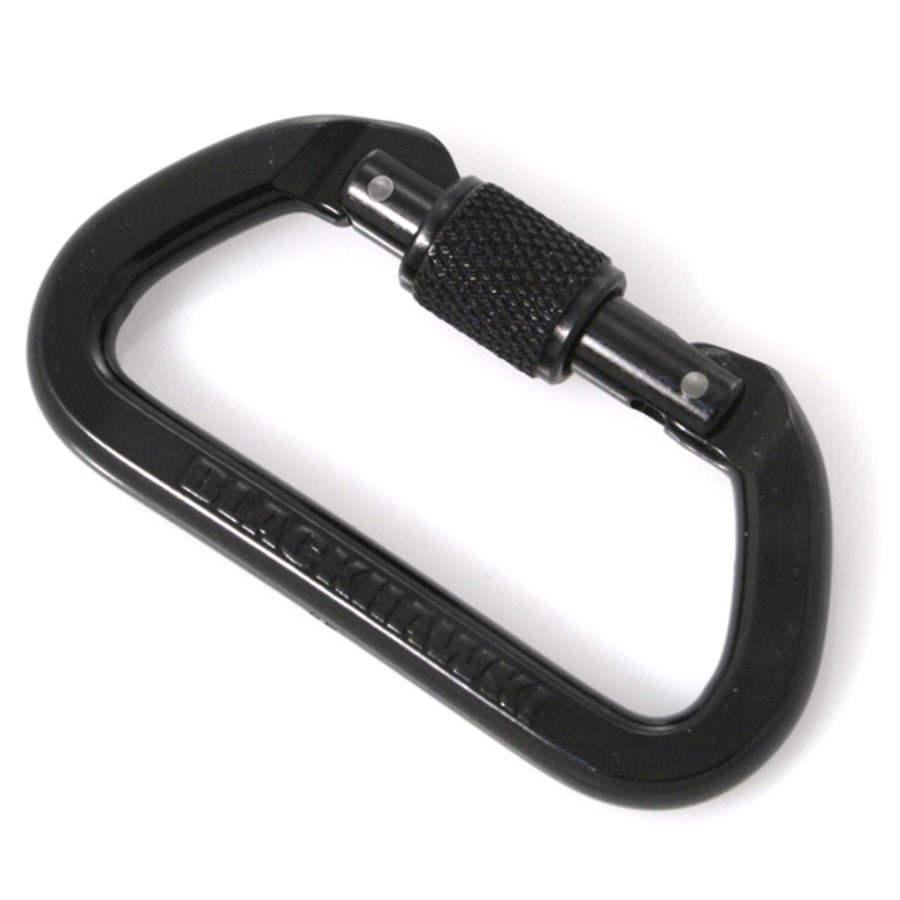 Blackhawk Locking Aluminum Carabiner Black