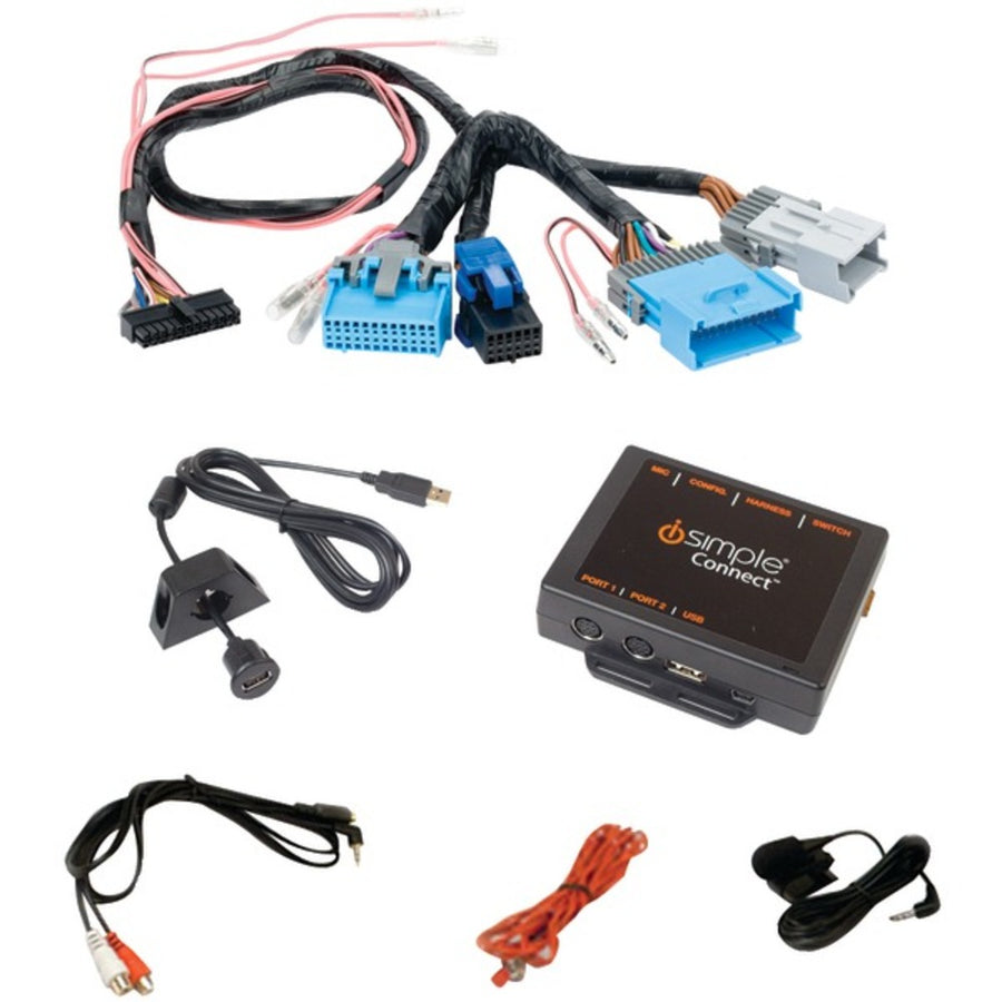 Isimple Isgm655 Connect Factory Radio Interface For Droid, Ipad/iphone/ipod & Other Smartphones (select 2003-2012 Gm Vehicles)