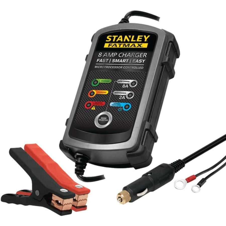 Stanley Bc8s 8-amp Fatmax Battery Charger/maintainer