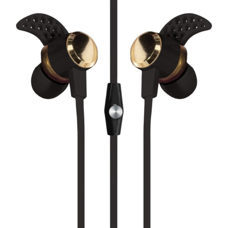 Blaupunkt Bp1261 Wired Sports In-ear Earbuds With Earfins