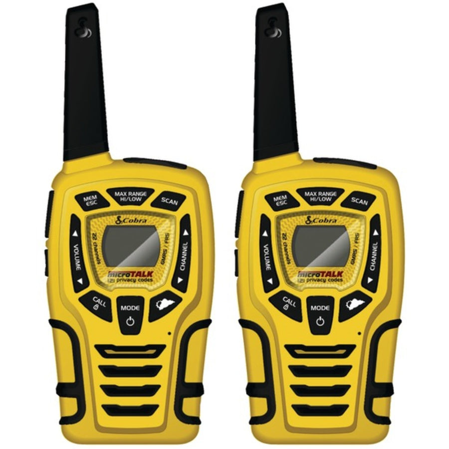 Cobra Cx445 28-mile 2-way Radio, 2 Pk