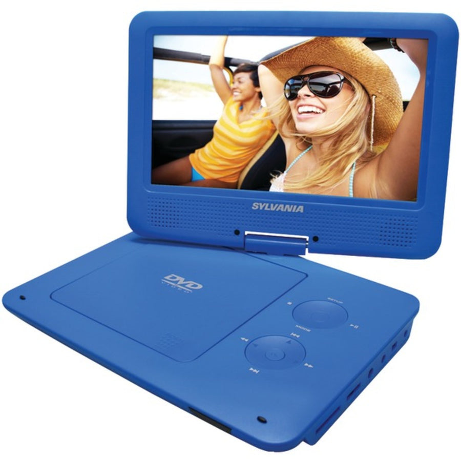 Sylvania Sdvd9020b-blue 9 Portable Dvd Player With 5-hour Battery (blue)