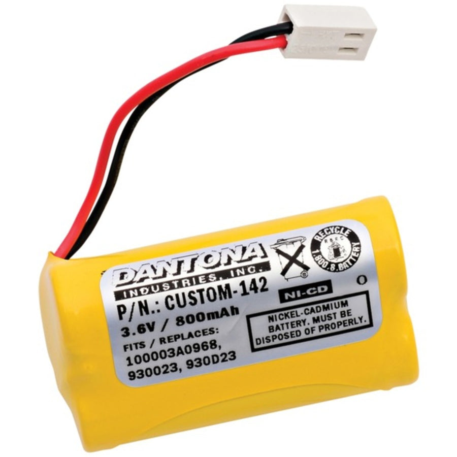 Dantona Custom-142 Custom-142 Rechargeable Replacement Battery