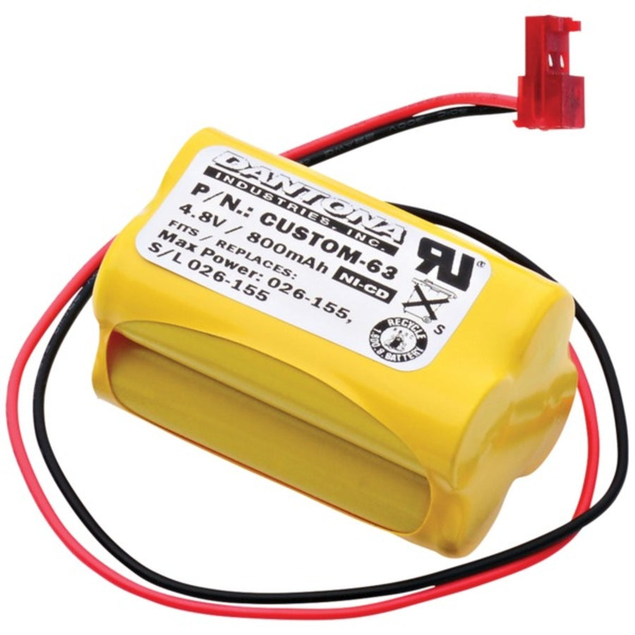 Dantona Custom-63 Custom-63 Rechargeable Replacement Battery