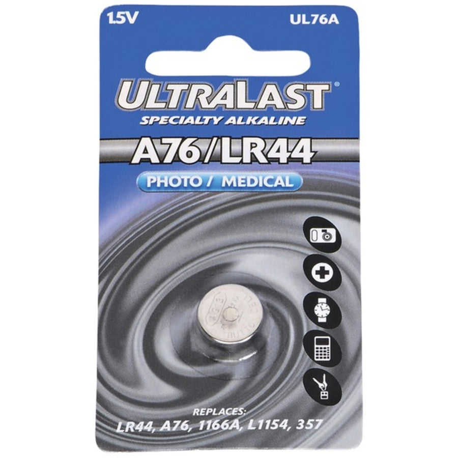 Ultralast Ul76a Ul76a Alkaline Photo/medical Button Cell Battery