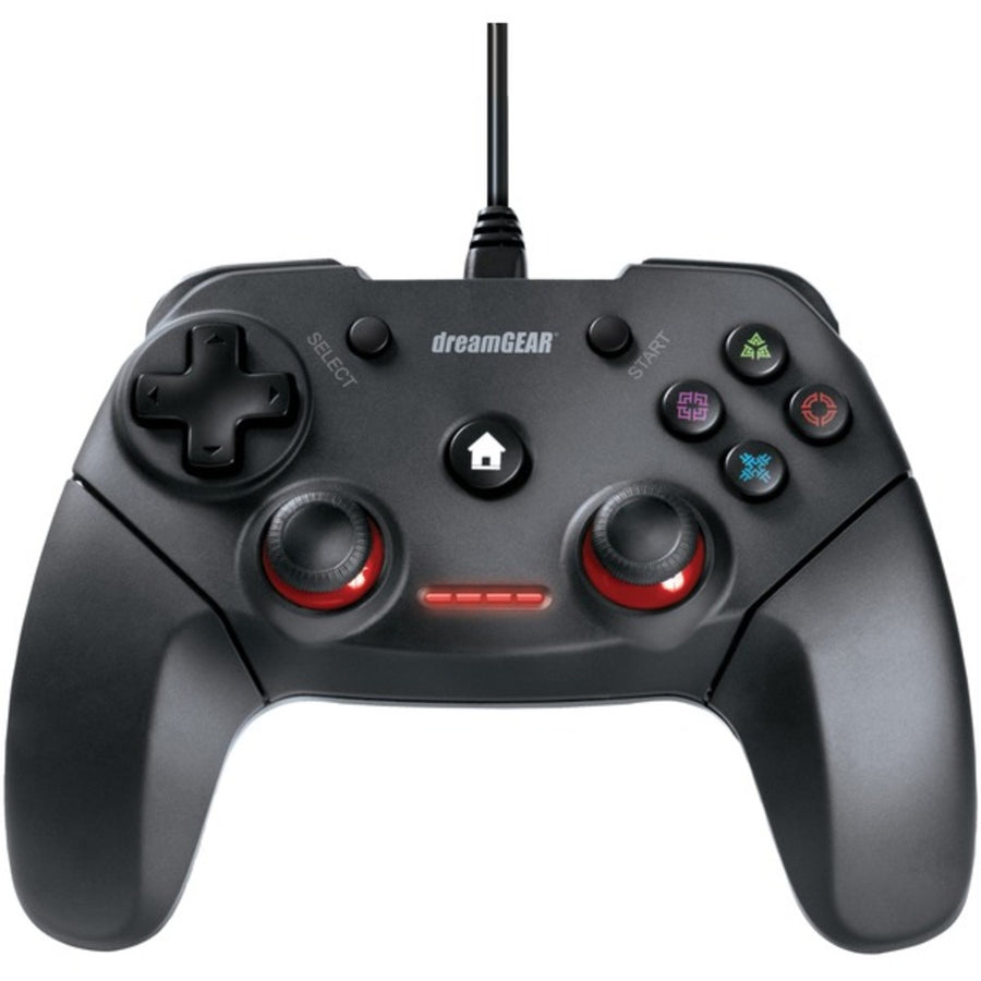 Dreamgear Dgps3-3880 Shadow Wired Controller For Ps3 & Pc