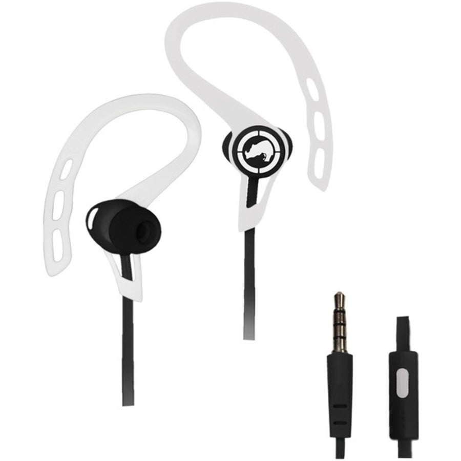 Ecko Unltd. Eku-rsh-wht Rush Sport Earbuds With Microphone (white)