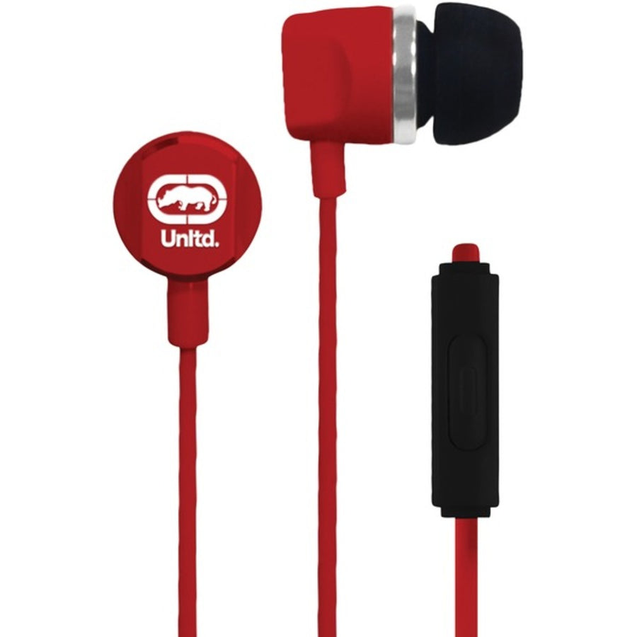 Ecko Unltd. Eku-ryc-rd Royce Earbuds With Microphone (red)