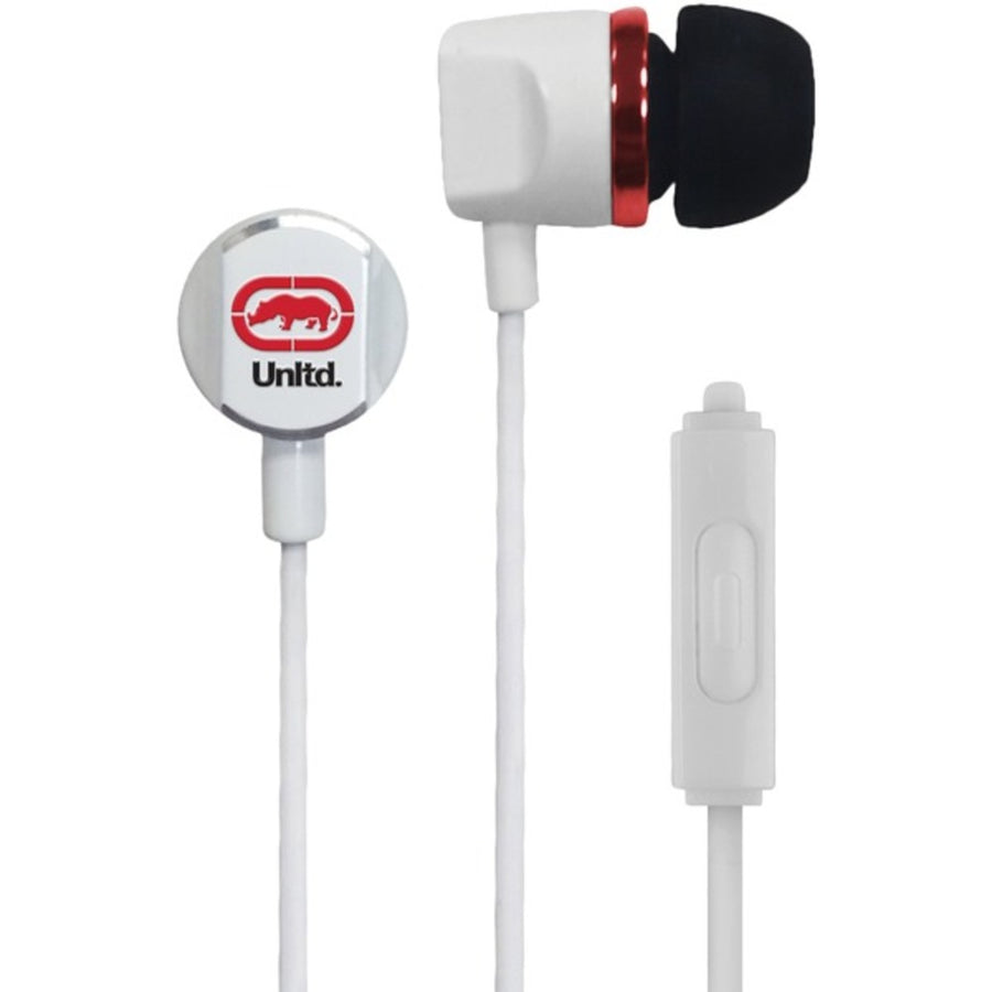 Ecko Unltd. Eku-ryc-wht Royce Earbuds With Microphone (white)