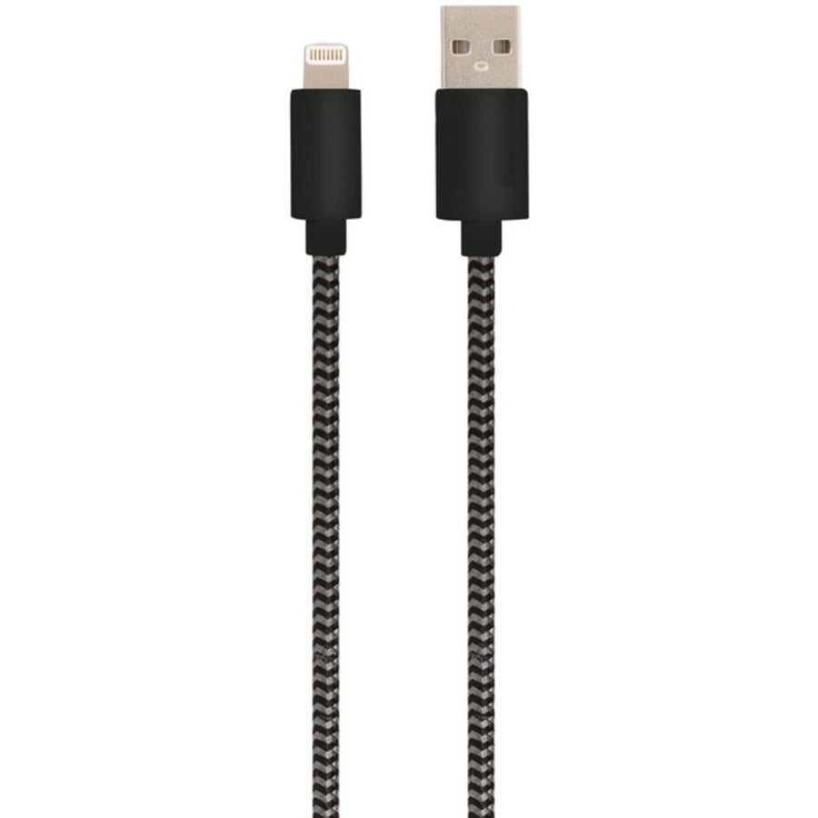 Helix Ethltblk Charge And Sync Usb Cable With Lightning Connector, 5 Feet (black)