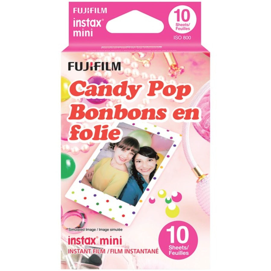 Fujifilm 16321418 Instax Mini Film Pack (candy Pop)